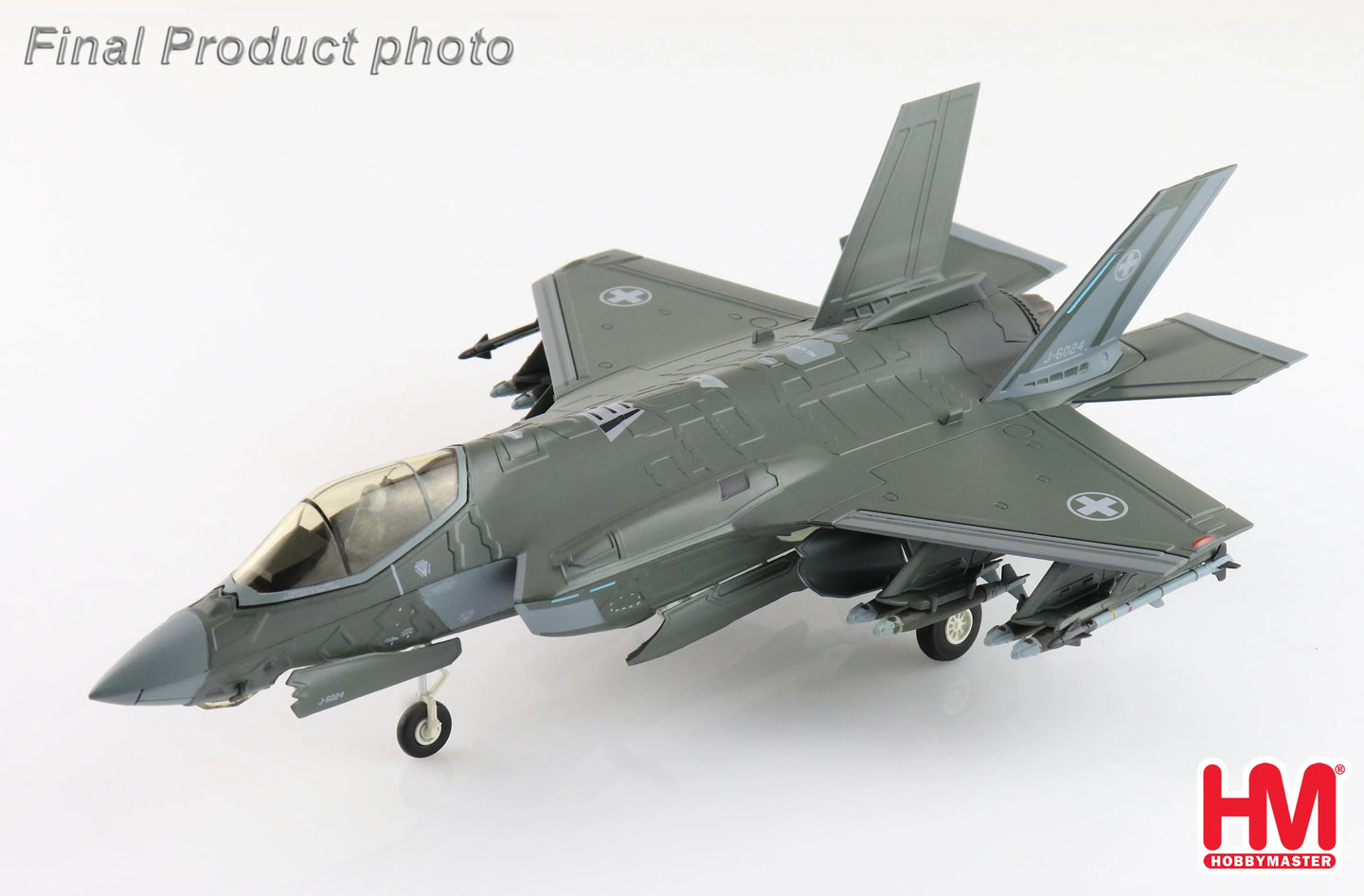 HOBBY MASTER F-35A LIGHTNING II J-6024 SWISS AIR FORCE 2023